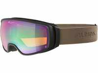 Alpina Jack Planet Q-Lite Skibrille (Farbe: 832 black/sand matt, Scheibe:...