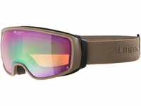 Alpina Jack Planet Q-Lite Skibrille (Farbe: 891 sand matt, Scheibe: Quattroflex Lite