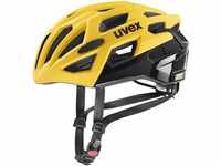 uvex Race 7 Fahrradhelm (Größe: 55-61 cm, 07 sunbee/black matt) 41096805771715