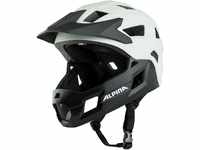 Alpina Rupi Fullface-Helm Kids (Größe: 50-55 cm, 10 off white matt)...
