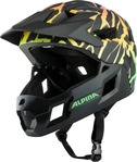 Alpina A977924005109, Alpina Rupi Fullface-Helm Kids (50-55 cm, 51 fading neon matt)
