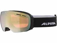 Alpina Granby Q Skibrille (Farbe: 833 black matt, Scheibe: QUATTROFLEX gold (S2))