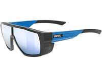uvex MTN Style Polavision Sportbrille (Farbe: 2440 black/blue matt,...