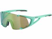 Alpina Hawkeye small Q-Lite Sportbrille (Farbe: 071 turquoise matt, Scheibe: Q-Lite,