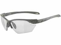 Alpina Twist Five HR small VL+ Sportbrille (Farbe: 121 moon/grey matt, Scheibe: