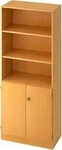 Schrank H2004xB800xT420mm, Buche 2 T&uuml;ren H.1270mm Knaufgriff