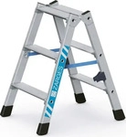 Zarges Stufenstehleiter 2x10 Stufen, Alu.