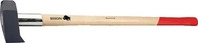 BISON Spalthammer PROFILINE 3000g, Stiel-L.850mm Hickorystiel