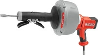 RIDGID Elektrorohrreinigungsmaschine, K-45 AF- 5 Spiral-L.7,6/10,7m Spiralen-D.8/10mm