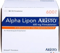 PZN-DE 06897706, Aristo Pharma Alpha Lipon Aristo 600mg 100 stk