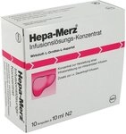 Hepa Merz Infusionskonz. Ampullen