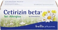 PZN-DE 15785277, betapharm Arzneimittel Cetirizin beta Filmtabletten 90 stk