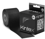 Kintex Kinesiologie Tape classic 5 cm x 5 m schwarz