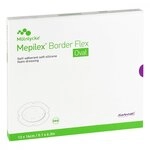 Mepilex Border Flex Schaumverb.haft.13x16 cm oval