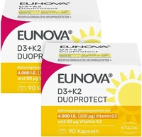 PZN-DE 18240319, STADA Consumer Health Eunova DuoProtect Vitamin D3+K2 4000IE/80UG