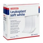 Leukoplast soft white Pflaster 4 cmx5 m Rolle