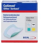 Cutimed Siltec Sorbact Pu-verb.10x10 Cm