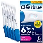 Clearblue Schwangerschaftstest Fr&uuml;he Erkennung