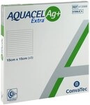 Aquacel Ag+ Extra 15x15 cm Kompressen