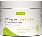 Nupure Colon Pure Transit Pulver Flohsamenschalen