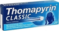 PZN-DE 03046735, A. Nattermann & Cie Thomapyrin CLASSIC Kopfschmerztabletten 20 stk
