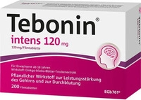 PZN-DE 03379106, Dr.Willmar Schwabe Tebonin intens 120mg 200 stk