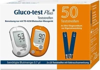 PZN-DE 07702165, Aristo Pharma Gluco Test Plus Blutzuckerteststreifen 50 stk