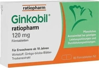 PZN-DE 06680875, Ginkobil ratiopharm 120mg mit Ginkgo biloba 60 stk