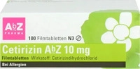 PZN-DE 06716159, AbZ Pharma Cetirizin AbZ 10mg 100 stk