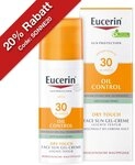 Eucerin Sun Oil Control Face Sun Gel-Creme LSF 30