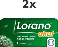 PZN-DE 01797130, Hexal Lorano akut 10 mg Tabletten 7 stk