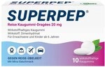 Superpep Reise Kaugummi-Dragees 20mg