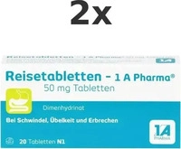 PZN-DE 05368650, Reisetabletten - 1 A Pharma (20 stk)