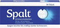 PZN-DE 01743393, PharmaSGP Spalt Schmerztabletten 30 stk