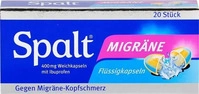 PZN-DE 00808044, PharmaSGP Spalt Migr&auml;ne 400mg Weichkapseln 20 stk