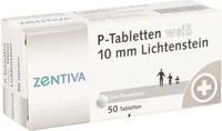 PZN-DE 04997438, Zentiva Pharma P Tabletten weiss 10 mm 50 stk
