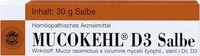 PZN-DE 03190604, SANUM-KEHLBECK Mucokehl Salbe D3 30 g, Grundpreis: &euro; 393,- / kg