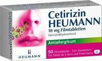 PZN-DE 02075462, HEUMANN PHARMA & . Generica Cetirizin Heumann 10 mg Filmtabletten 50