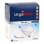Urgostart Border 8x8 cm Schaumstoffwundverband