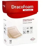 Dracofoam Haft sensitiv Schaumst.wund.7,5x7,5cm
