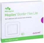 Mepilex Border Flex Lite Schaumverband 10x10 Cm