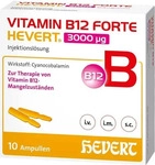 PZN-DE 19831809, Hevert-Arzneimittel Vitamin B12 Forte Hevert 3000 mg Iniecto -