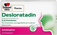 PZN-DE 18677217, Queisser Pharma Desloratadin Doppelherzpharma 5 Mg Filmtabletten (50