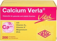 PZN-DE 09704837, Verla-Pharm Arzneimittel Calcium Verla Vital Filmtabletten 200 stk