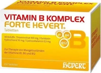 PZN-DE 05003960, Hevert-Arzneimittel Vitamin B Komplex forte Hevert Tabletten 200 stk