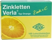 PZN-DE 09704820, Verla-Pharm Arzneimittel Zinkletten Verla Orange (100 stk)