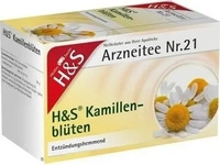 PZN-DE 02070387, H&S Tee - Gesellschaft mbH H&S Kamillenbl&uuml;ten 20X1.5 g, Grundpreis: