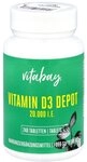 Vitamin D3 Depot 20.000 I.E. Cholecalciferol Tabletten