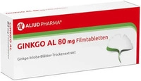 PZN-DE 06565134, ALIUD Pharma Ginkgo AL 80 mg Filmtabletten bei leichter Demenz 120
