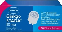 PZN-DE 11538843, STADA Consumer Health Ginkgo Biloba STADA 80 mg Filmtabletten 30 stk